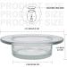 CLKONKA Replacement Wax Warmer Bowl - Durable Glass for Wax Melts - Fits Most Warmers - Round Shape - Ideal for Home Fragrance - Buy Online on GoSupps.com