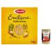 Italian Gourmet E.R. Barilla Egg Pasta Le Emiliane Stelline Egg Pasta 275g + Italian Polpa Gourmet 400g (Pack of 10)