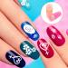 Beaupretty Nail Stamp Set - Transparent Nail Art Stamping Kit with Double Head Stamper & Scraper for DIY Manicure | International Shipping - Buy Online on GoSupps.com