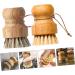 Solustre 2-Pack Dishware Dishwasher Brushes | Kitchen Scrubbing Brush for Cast Iron & Vegetables - Durable Pot & Grill Cleaning Tools - Buy Online on GoSupps.com