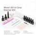 Beetles Gel Nail Polish Kit with Light Starter Kit Classic Elegance 6 Colors Glitter Nude Brownails Neutral Pink Gel Polish Soak Off UV LED Nail Lamp Base Gel Top Coat DIY Home Manicure Gift Classic Elegance Starter Kit - Buy Online on GoSupps.com
