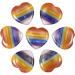 Kyeygwo 7 Chakras Reiki Healing Crystal Stones - Palm Worry Stones for Meditation & Stress Relief | Multicolored Thumb Stones - Buy Online on GoSupps.com