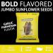 SMACKIN' Sunflower Seeds | Roasted Jumbo Sunflower Seeds | 4 Ounce Flavored Sunflower Seeds | Small-Batch American Made Sunflower Seeds | 12 Bags of Sunflower Seeds | Keto Snacks (Garlic Parmesan) - Buy Online on GoSupps.com