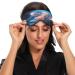 Jellyfish Glowing Sleep Mask | Light Blocking Eye Mask for Men & Women | Adjustable Soft Blindfold for Travel Work & Naps - Buy Online on GoSupps.com
