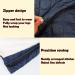 Wheelchair Blanket Thicken Warm Heavyweight Wheelchair Blanket Universal Wheelchair Accessory for Elderly Seniors - Buy Online on GoSupps.com