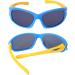 Kids Polarized Sports Sunglasses with Anti-Slip Band & Case | Flexible TR90 Frame for Boys & Girls 3-12 (Blue) - Buy Online on GoSupps.com