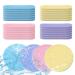 48 Pieces Compressed Facial Sponge for Estheticians Face Sponges for Cleansing  Professional Makeup Removal Sponge Pads Round Facial Sponges (Pink  Yellow  Blue  Purple) Color1