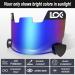 LOKIYS Football Visor for Youth & Adult Helmets - Blue | Enhance Your Game with Premium Protection - Buy Online on GoSupps.com