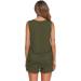 Ekouaer Women's Nursing Pyjamas Set - Adjustable Waistband, Short Sleeves, M Green - Buy Online on GoSupps.com
