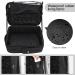 Relavel Professional Makeup Backpack - Extra Large Travel Train Case for Women - Cosmetic Organizer and Brush Holder - Large Black - Buy Online on GoSupps.com