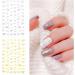 6 Sheets Bow Nail Stickers for Women Self-Adhesive 3D Bowknot Nail Stickers Bow Nail Decals for Gel Nail Design Decoration Home Salon (6 Colors) - Buy Online on GoSupps.com