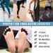 Adjustable Silicone Toe Spacers for Hammer Toes - 2 Pairs - Toe Straighteners for Women Men - Black M - Buy Online on GoSupps.com