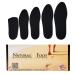 Natural Foot Orthotics Cushions - 1 Pair Natural Sponge Rubber Cushions with a Nylon Covering | Trim to Fit | Perfect to be Worn Over Orthotic Arch Support Insoles | Mens 10 MENS-10