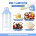 Milk Powder Dispenser Pot - BPA Free Formula Container for Travel & Outdoor Activities (Blue) - Buy Online on GoSupps.com
