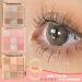 Pigmented Nude Eyeshadow Palette 9 Colors Blendable Long Lasting Eye Shadow Palettes Matte Shimmer Glitter Pearls Eye Shadow Makeup Cosmetics Kit - Buy Online on GoSupps.com