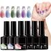 Gel Nails | Heat-Sensitive Gel Nails | 6 Easy-to-Apply Manicure Lasts 21 Days Ideal for Travel Beach Wedding - Buy Online on GoSupps.com