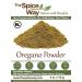 The Spice Way Oregano Ground - 6 oz | Dried Herb Leaves Powder - Buy Online on GoSupps.com