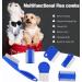 Flea Comb for Cat Dog - Set of 6 Metal Fine Teeth Combs for Grooming and Hair Tangles Removal - Buy Online on GoSupps.com