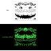 Halloween Prank Makeup Temporary Sticker | Temporary Face Halloween Sticker - Halloween Accessories Face Sticker Decorations for Face Body Arms - Buy Online on GoSupps.com