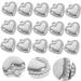 TEHAUX 100pcs valentine heart charms jewelry making heart charms heart charms for bracelet making crafts heart charms DIY heart charms heart bracelet charms Gasket Stainless steel loose - Buy Online on GoSupps.com