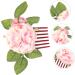 FRCOLOR Flower Hair Comb fabric hair bridesmaid decorate Flower Hair Accessories - Buy Online on GoSupps.com