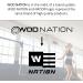 WOD Nation Speed Jump Rope - Adjustable for Boxing, MMA, Martial Arts & Fitness - Blazing Fast Endurance Workout for Men, Women & Kids - Black - Buy Online on GoSupps.com