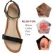 Buy Pigskin Non-Slip High Heel Cushion Inserts - 2 Pairs for Women (Sizes 5-8) - Arch Support & Pain Relief for Dress Shoes Flats Boots & Sandals - Buy Online on GoSupps.com