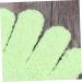 HAPINARY Exfoliate Glove Pair Exfoliating Bath Gloves Nylon Shower Gloves Body Scrub Exfoliator Bath Towel Take a Bath Exfoliating Mitts medium Green - Buy Online on GoSupps.com