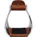 Western Aluminium Engraved Cut-Out Stirrups for Challenger Horse Saddle | 51146 - Buy Online on GoSupps.com