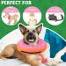 Inflatable Collar for Dogs and Cats Large Dogs Soft Pet Recovery Cone Collar Dog Cone Alternative After Surgery Adjustable Dog E Collars Cone for Dogs After Surgery to Stop Licking Large Size:Neck :14"-18" Pink - Buy Online on GoSupps.com