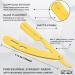GTEX Razor Men Set - 2 Premium Razors (Yellow & Black) + 100 Blades & Leather Bag - Ultimate Shaving Experience - Buy Online on GoSupps.com