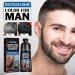 Beard Color Shampoo for Men - 100ml Organic Gray Beard Remover & Care - Buy Online on GoSupps.com
