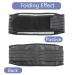 Hernin Lumbar Spine Turmalin TailleBandage | Heat Belt for Lower Back Therapy | 20 Turmalin Magnetic Field Pain Relief (Black S) - International Shipping Available - Buy Online on GoSupps.com