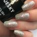 Bluesky Silver Glitter Explosion Silver Glitter Nail Gel Polish UV LED Soak 80573