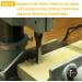 ATOPLEE Square Hole Drill Bit Set 3pcs HSS Woodworking Hole Saw Mortising Chisel Drill Bit Tools 5/16 3/8 1/2 Inch (All of Sizes) - Buy Online on GoSupps.com