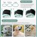 Heele Dog Muzzle - Soft Nylon Printing Muzzle for All Breeds | Breathable Air Mesh Design - International Shipping Available - Buy Online on GoSupps.com