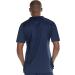 MediChic Men's V-Neck Hi-Low Top - Small Navy | One Chest Pocket | Mesh Gusset - Buy Online on GoSupps.com