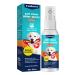 Feulover Bitter Apple Spray for Dog to Stop Chewing No Chew Spray for Dogs Stop Chewing Licking and Biting Protect Your Furniture Behavior Correction for Dogs&Cats 1 Count blue package