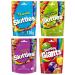 4x Skittles Fruit Flavoured Sharing Pouch - Wild Berry 136g Fruits Giants 132g Crazy Sours 136g Tropical 136g by Experts Supplies