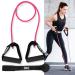 Everlast FIT Light Power Cable - Light Resistance Exercise Band Premium Latex Door Anchor Rubber Handles Carry Bag Included - Muscle Repair at-Home Gym Strength Training Flexibility