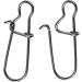 100 Pack Black Duo Lock Snaps Stainless Steel Fishing Tackle Kit - Sizes 0-8, Test 26LB-220LB - USA Made, Solid Rings, Nice Snap Swivel - 0#-26LB-100PCS - Buy Online on GoSupps.com