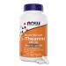 NOW Foods L-Theanine Double Strength 200 mg Per Cap - 180 Veg Capsules - Enhanced with 100mg Inositol - Vegetarian Non-GMO - Ltheanine 200mg Supplement