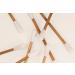 Zero Waste Reusable Cotton Swabs 4 Pack | Eco-Friendly Vegan Q-tips for Ear Cleaning Makeup Removal & Baby Care | Plastic Free Sustainable Solutions by Elevated Earth Healing - Buy Online on GoSupps.com