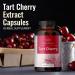 HERBAMAMA Tart Cherry Extract Capsules - Nutritional Non-GMO Supplement 7000mg - 250 Caps - Buy Online on GoSupps.com
