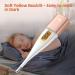 Femometer Digital Basal Thermometer - Intelligent BBT Fertility Monitor with Backlit LED Screen - Sync with Femometer APP - Gold - Buy Online on GoSupps.com