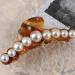 Hair Pearls Claw Clips | Strong Hold Jaw Clips Hair Barrette Clamps Long Jaw Clips Barrettes Fancy Pearl Hair Accessories For Women Girls Styling - Buy Online on GoSupps.com
