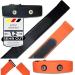 Fitness Prince Premium Adjustable elastic replacement belt for Ant+ & Bluetooth Breast belt Compatible with Garmin Wahoo Polar H1 H3 H7 H10 etc. and other orange