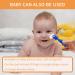 YAFIYGI 2Pack Diaper Cream Spatula - Soft Flexible Silicone Applicator for Baby Rash - Blue - Buy Online on GoSupps.com