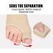 Bunion Corrector for Women and Men - Big Toe Separator and Straightener - Foot Care Tool for Bunion Relief - 2 Pairs (Size: L) - Buy Online on GoSupps.com