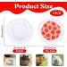 Jodsen Small Animal Bed Mat Soft Pet Bed Small Animal Winter Cage Mat Pad Hamster Round Cushion Nest Guinea Pig Sleeping Cushion Fleece Sleep Pad for Chinchilla Guinea Pig Hamster (White) - Buy Online on GoSupps.com